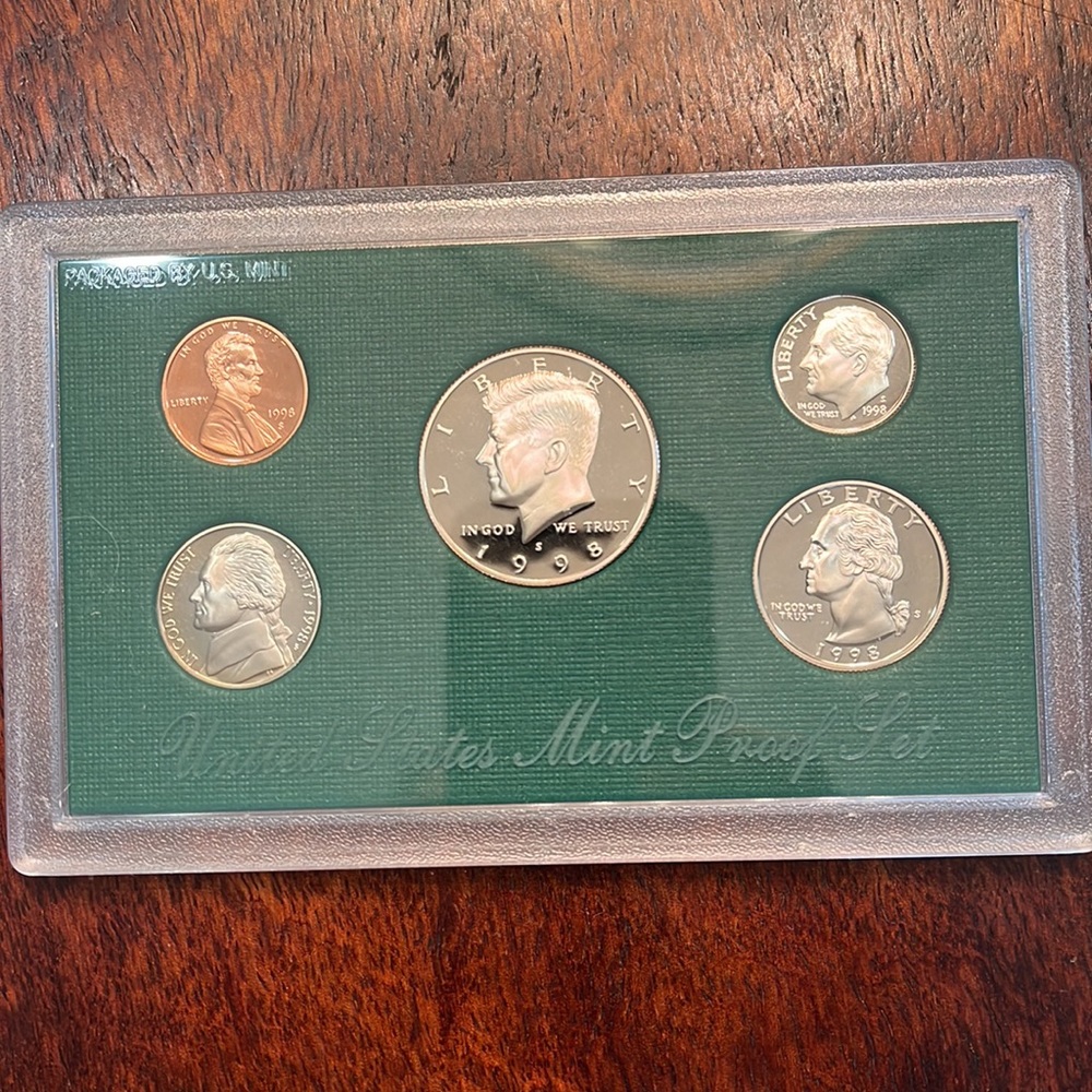 US Mint Proof Set 1998 - Picture 2 of 7